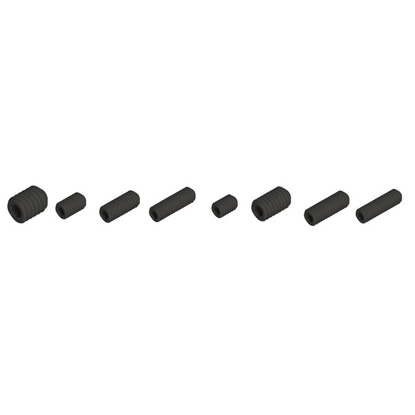 Micro 100 SET SCREW 8/32 X 3/8 CUP POINT, BLK ALLOY (10PC) 41284 - main